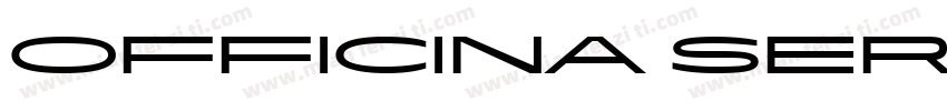 Officina serif ITC p字体转换